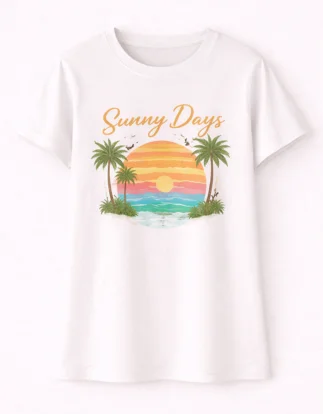 Women Casual Graphic Tee image 2